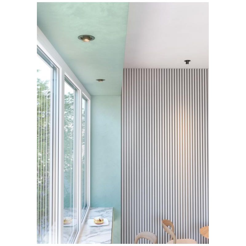 MINI OXO ROUND FARETTO ORIENTABILE ROTONDO LED 6W FINITURE BIANCO O NERO MODERNO BENEITO FAURE - Cristalensi Shop Online