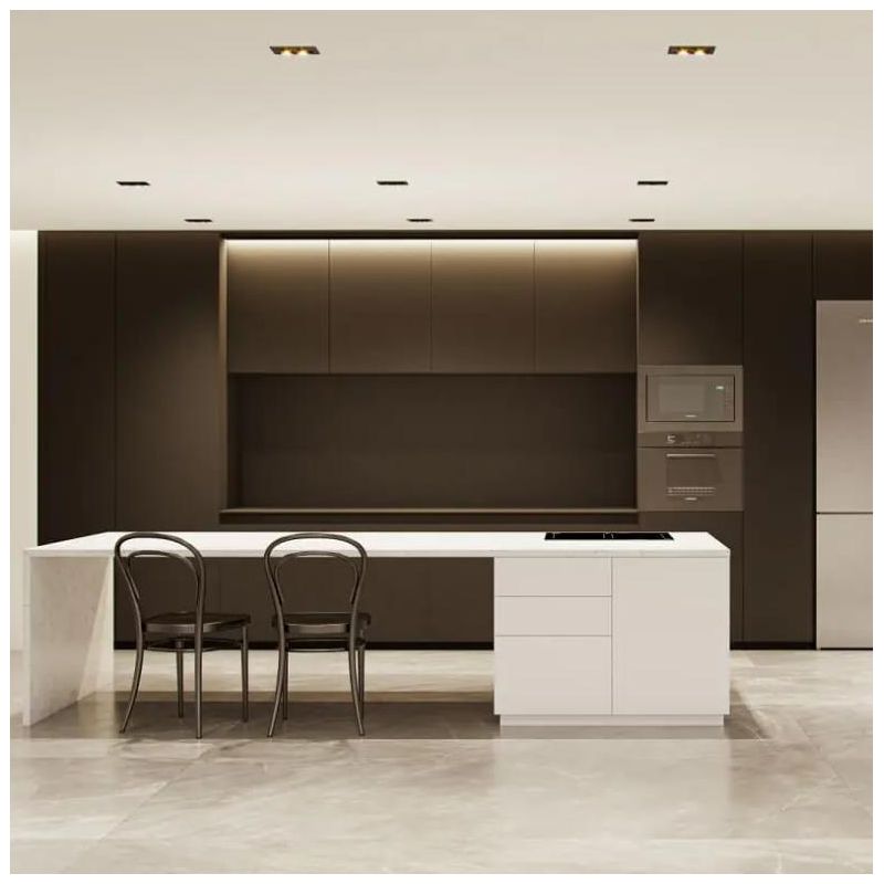 MINI OXO SQUARE 2 FARETTO ORIENTABILE 2 LUCI RETTANGOLARE LED 12W FINITURE BIANCO O NERO MODERNO BENEITO FAURE - Cristalensi Sho