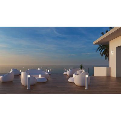TURA PALO DA ESTERNI 2 MISURE LUCE 3000K O 4000K IP65 LED 12W NERO,BIANCO O CORTEN MODERNO BENEITO FAURE - Cristalensi Shop Onli