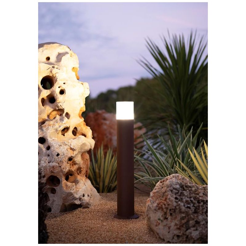 TURA PALO DA ESTERNI 2 MISURE LUCE 3000K O 4000K IP65 LED 12W NERO,BIANCO O CORTEN MODERNO BENEITO FAURE - Cristalensi Shop Onli