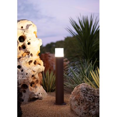 TURA PALO DA ESTERNI 2 MISURE LUCE 3000K O 4000K IP65 LED 12W NERO,BIANCO O CORTEN MODERNO BENEITO FAURE - Cristalensi Shop Onli
