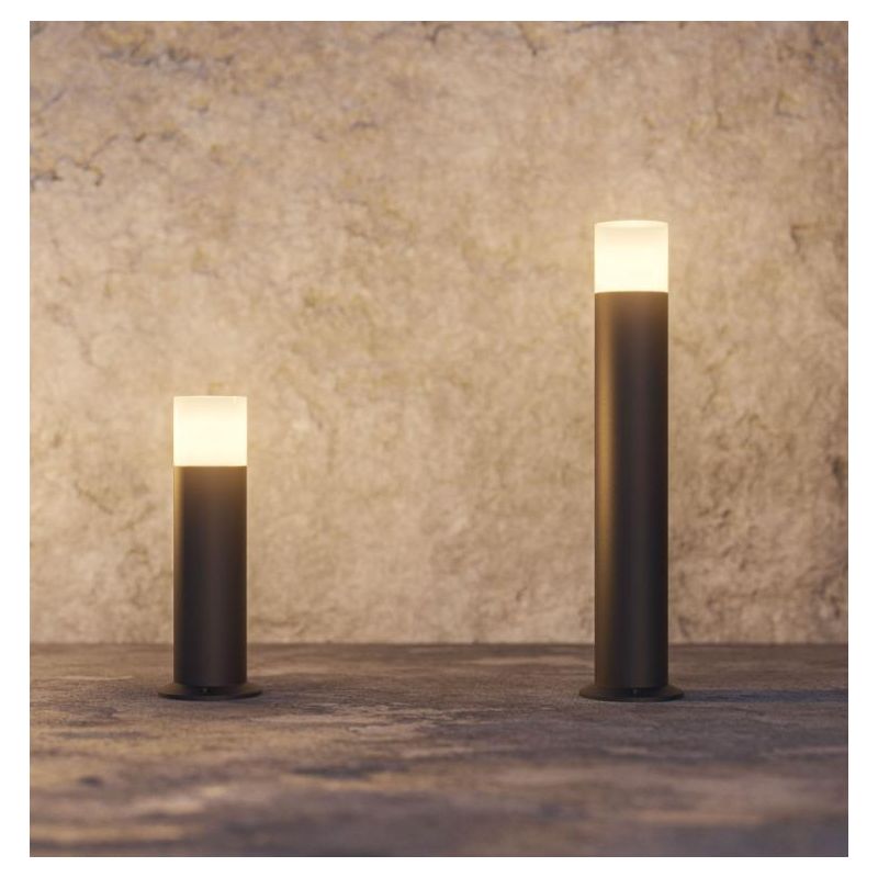 TURA PALO DA ESTERNI 2 MISURE LUCE 3000K O 4000K IP65 LED 12W NERO,BIANCO O CORTEN MODERNO BENEITO FAURE - Cristalensi Shop Onli