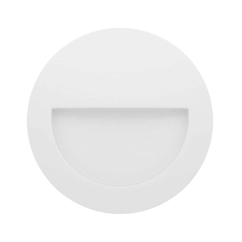 MIS SEGNAPASSO ROTONDO IP65 LED 3W CCT SWITCH COLORI BIANCO NERO O CORTEN SENZA SCASSO BENEITO FAURE - Cristalensi Shop Online