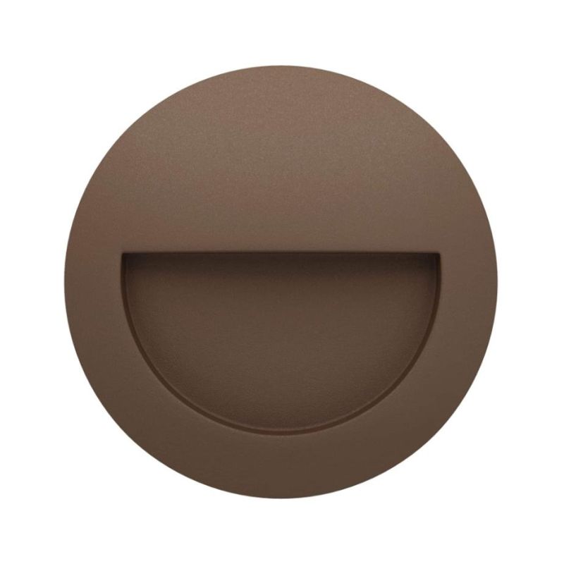 MIS SEGNAPASSO ROTONDO IP65 LED 3W CCT SWITCH COLORI BIANCO NERO O CORTEN SENZA SCASSO BENEITO FAURE - Cristalensi Shop Online