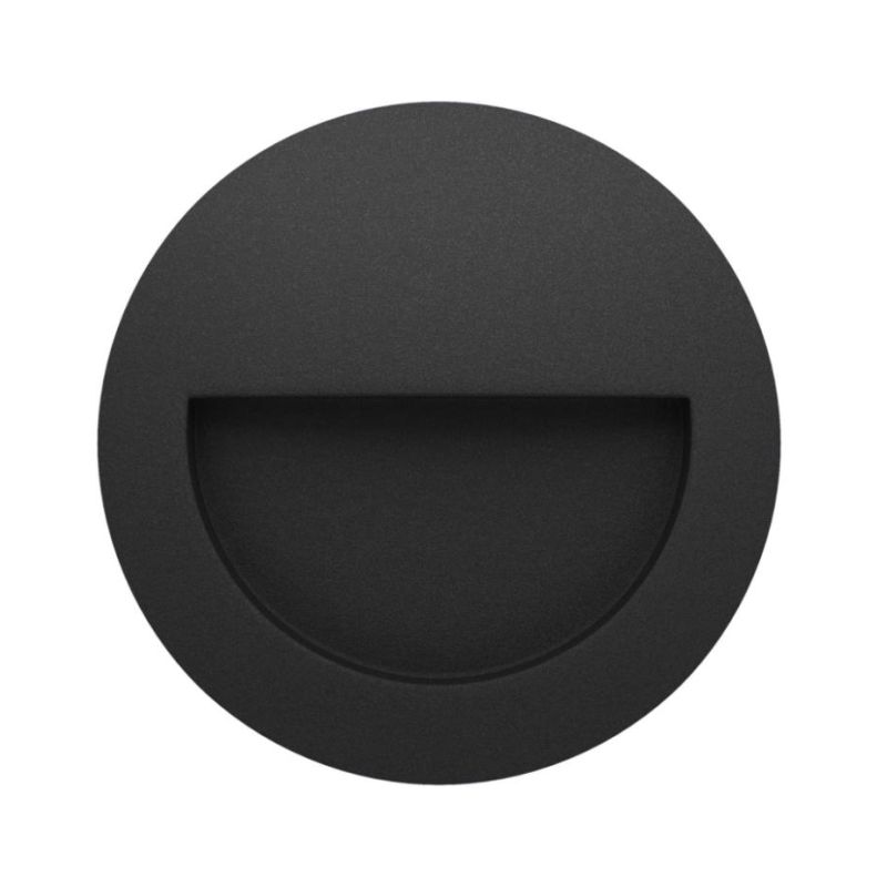 MIS SEGNAPASSO ROTONDO IP65 LED 3W CCT SWITCH COLORI BIANCO NERO O CORTEN SENZA SCASSO BENEITO FAURE - Cristalensi Shop Online