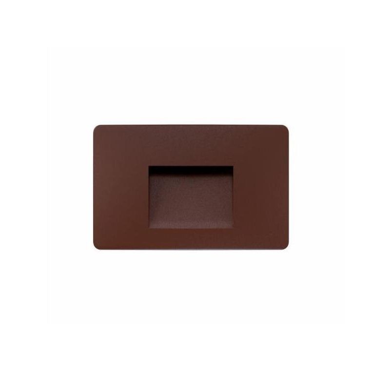 MIS SQUARE SEGNAPASSO RETTANGOLARE IP65 LED 3W CCT SWITCH BIANCO, NERO O CORTEN SENZA SCASSO BENEITO FAURE - Cristalensi Shop On