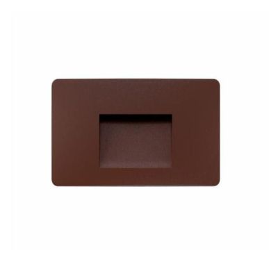 MIS SQUARE SEGNAPASSO RETTANGOLARE IP65 LED 3W CCT SWITCH BIANCO, NERO O CORTEN SENZA SCASSO BENEITO FAURE - Cristalensi Shop On