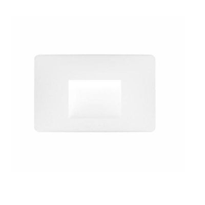 MIS SQUARE SEGNAPASSO RETTANGOLARE IP65 LED 3W CCT SWITCH BIANCO, NERO O CORTEN SENZA SCASSO BENEITO FAURE - Cristalensi Shop On