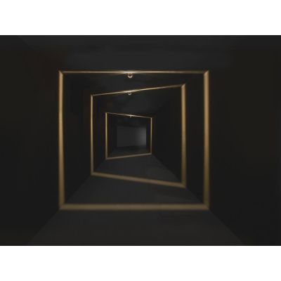 NIK PLAFONIERA ORIGINALE E MODERNA DA ESTERNO LED 5W LUCE 3000K O 4000K IP65 ALLUMINIO GRIGIO BENEITO FAURE - Cristalensi Shop O