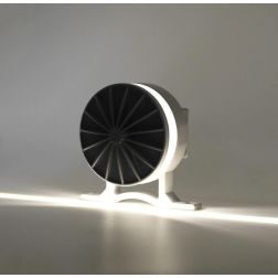 NIK PLAFONIERA ORIGINALE E MODERNA DA ESTERNO LED 5W LUCE 3000K O 4000K IP65 ALLUMINIO GRIGIO BENEITO FAURE - Cristalensi Shop O