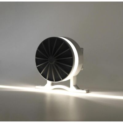 NIK PLAFONIERA ORIGINALE E MODERNA DA ESTERNO LED 5W LUCE 3000K O 4000K IP65 ALLUMINIO GRIGIO BENEITO FAURE - Cristalensi Shop O