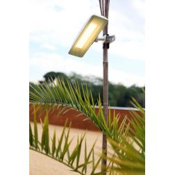 WECH LAMPADA PORTATILE RICARICABILE USB CON PINZA LED 10W CCT SWITCH ALLUMINIO BIANCO O NERO MODERNA E VERSATILE BENEITO FAURE - 2