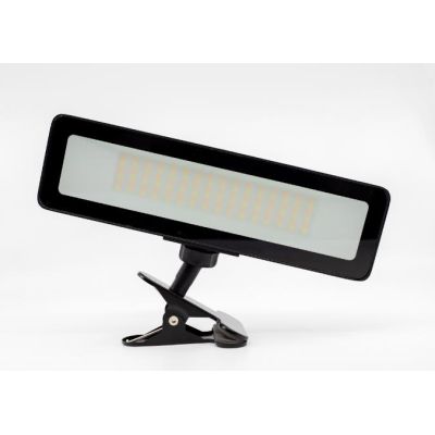 WECH LAMPADA PORTATILE RICARICABILE USB CON PINZA LED 10W CCT SWITCH ALLUMINIO BIANCO O NERO MODERNA E VERSATILE BENEITO FAURE -