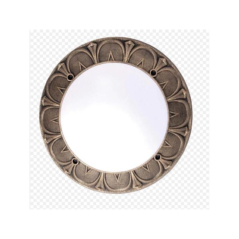 RITA PLAFONIERA APPLIQUE CLASSICA D35 CM IP66 IN RESINA 4 COLORI ATTACCO E27 FUMAGALLI MADE IN ITALY DARK LIGHT - Cristalensi Sh