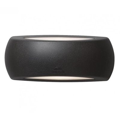 APPLIQUE PER ESTERNO FRANCY IP66 DISPONIBILE IN 3 COLORI LUCE SOPRA SOTTO DARK LIGHT - Cristalensi Shop Online