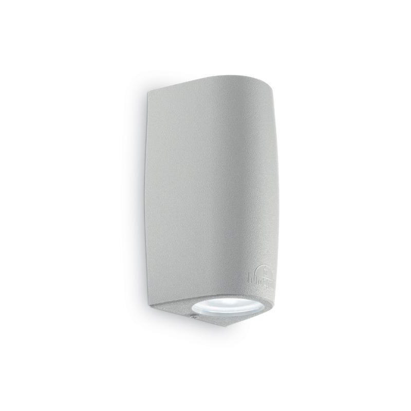 MARTA APPLIQUE DA ESTERNO A CILINDRO IP55 BIANCO,GRIGIO O NERO DOPPIA EMISSIONE DI LUCE MODERNA DARK LIGHT - Cristalensi Shop On