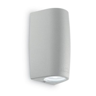 MARTA APPLIQUE DA ESTERNO A CILINDRO IP55 BIANCO,GRIGIO O NERO DOPPIA EMISSIONE DI LUCE MODERNA DARK LIGHT - Cristalensi Shop On