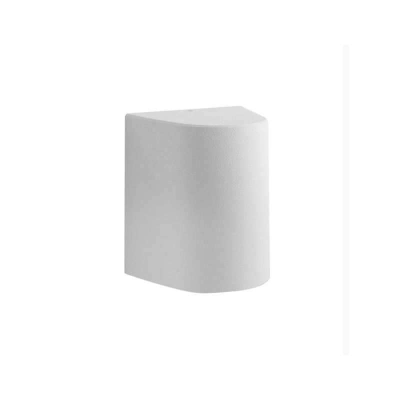 MARTA 160 APPLIQUE DA ESTERNO IP55 RESINA BIANCA,GRIGIA O NERA MONO EMISSIONE MODERNA FUMAGALLI DARK LIGHT - Cristalensi Shop On