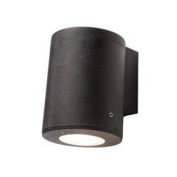 FRANCA 90 APPLIQUE DA ESTERNO MONO EMISSIONE IP55 RESINA BIANCA,GRIGIA O NERA MODERNA FUMAGALLI DARK LIGHT - Cristalensi Shop On 2