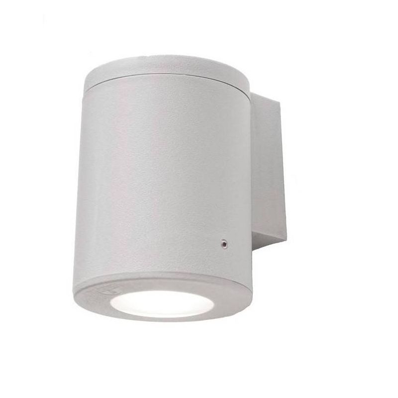 FRANCA 90 APPLIQUE DA ESTERNO MONO EMISSIONE IP55 RESINA BIANCA,GRIGIA O NERA MODERNA FUMAGALLI DARK LIGHT - Cristalensi Shop On