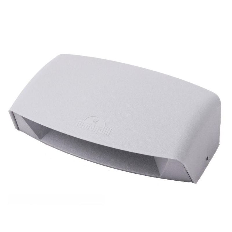 ABRAM APPLIQUE DA ESTERNO IP55 IN RESINA BIANCA,GRIGIA O NERA MADE IN ITALY FUMAGALLI DARK LIGHT - Cristalensi Shop Online