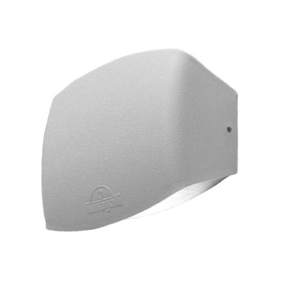 ABRAM 150 APPLIQUE DA ESTERNO IP55 IN RESINA BIANCA,GRIGIA O NERA MADE IN ITALY FUMAGALLI DARK LIGHT - Cristalensi Shop Online