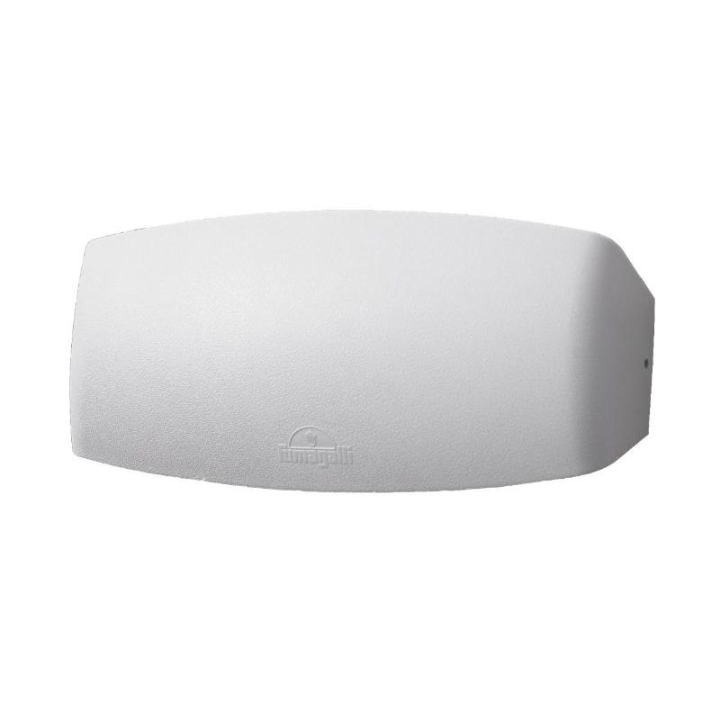 ABRAM 270 APPLIQUE DA ESTERNO IP55 IN RESINA BIANCA,GRIGIA O NERA MADE IN ITALY FUMAGALLI DARK LIGHT - Cristalensi Shop Online