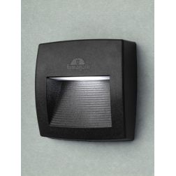 LORENZA 150 SEGNAPASSO APPLIQUE IP55 IN RESINA BIANCA,GRIGIA O NERA MADE IN ITALY FUMAGALLI MODERNO DARK LIGHT - Cristalensi Sho 2