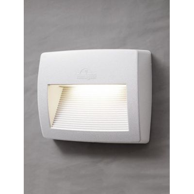 LORENZA 190 SEGNAPASSO APPLIQUE IP55 IN RESINA BIANCA,GRIGIA O NERA MADE IN ITALY FUMAGALLI MODERNO DARK LIGHT - Cristalensi Sho
