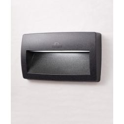 LORENZA 270 SEGNAPASSO APPLIQUE IP55 IN RESINA BIANCA,GRIGIA O NERA MADE IN ITALY FUMAGALLI MODERNO DARK LIGHT - Cristalensi Sho