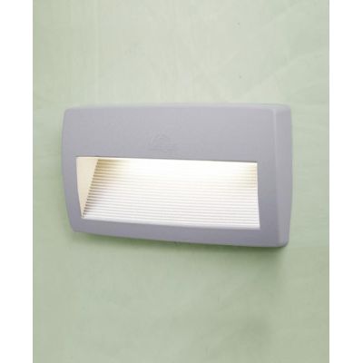 LORENZA 270 SEGNAPASSO APPLIQUE IP55 IN RESINA BIANCA,GRIGIA O NERA MADE IN ITALY FUMAGALLI MODERNO DARK LIGHT - Cristalensi Sho