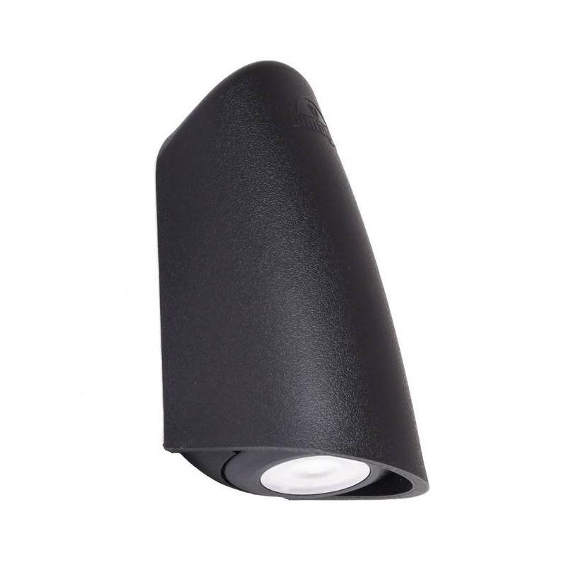 MAMETE APPLIQUE TONDEGGIANTE IP67 RESINA BIANCA,GRIGIA O NERA MONO EMISSIONE FUMAGALLI DARK LIGHT - Cristalensi Shop Online