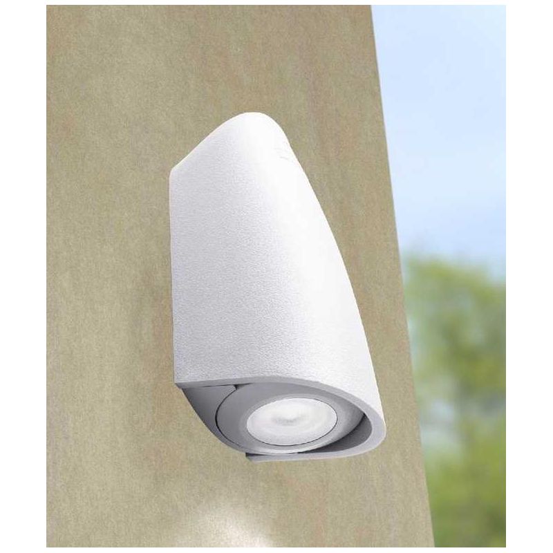 MAMETE APPLIQUE TONDEGGIANTE IP67 RESINA BIANCA,GRIGIA O NERA MONO EMISSIONE FUMAGALLI DARK LIGHT - Cristalensi Shop Online