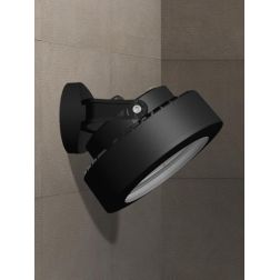 FARETTO PER ESTERNO IP66 IN RESINA TRE COLORI DIREZIONABILE LAMPADINA LED INCLUSA DARK LIGHT - Cristalensi Shop Online