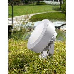 TOMMY PROIETTORE LED DA ESTERNI IP66 IN RESINA BIANCA,GRIGIA O NERA DIREZIONABILE DARK LIGHT - Cristalensi Shop Online