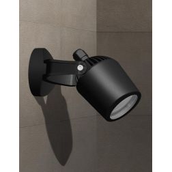 MINI TOMMY FARETTO ESTERNO IP66 RESINA BIANCA,GRIGIA E NERA CON LAMPADINA GU10 INCLUSA DARK LIGHT - Cristalensi Shop Online