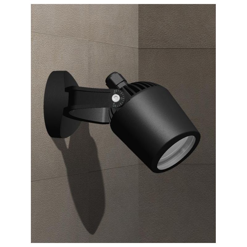 MINI TOMMY FARETTO ESTERNO IP66 RESINA BIANCA,GRIGIA E NERA CON LAMPADINA GU10 INCLUSA DARK LIGHT - Cristalensi Shop Online