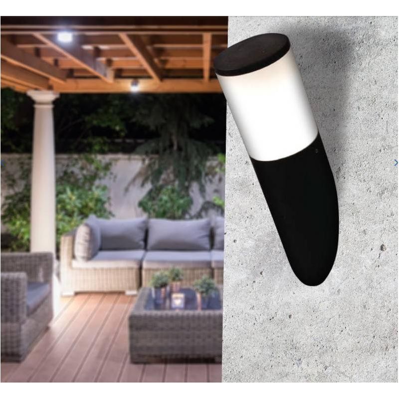 AMELIA FS APPLIQUE TUBOLARE DA ESTERNO IN RESINA BIANCA,GRIGIA O NERA IP55 MADE IN ITALY FUMAGALLI DARK LIGHT - Cristalensi Shop