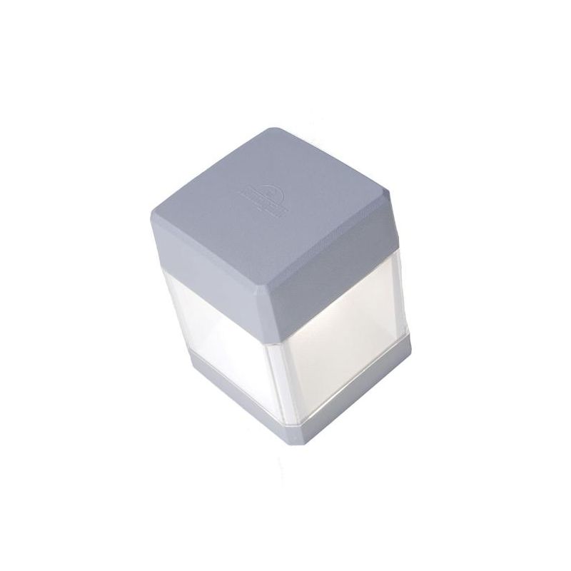ELISA APPLIQUE CUBO DA ESTERNI IP55 IN RESINA BIANCA,GRIGIA O NERA MADE IN ITALY FUMAGALLI DARK LIGHT - Cristalensi Shop Online