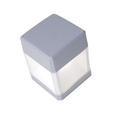 ELISA APPLIQUE CUBO DA ESTERNI IP55 IN RESINA BIANCA,GRIGIA O NERA MADE IN ITALY FUMAGALLI DARK LIGHT - Cristalensi Shop Online