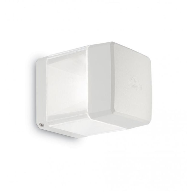 ELISA APPLIQUE CUBO DA ESTERNI IP55 IN RESINA BIANCA,GRIGIA O NERA MADE IN ITALY FUMAGALLI DARK LIGHT - Cristalensi Shop Online