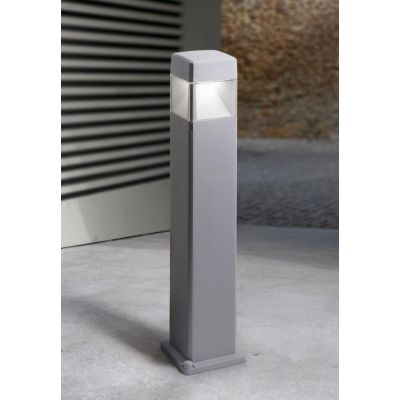 ELISA 800 PALETTO DA ESTERNI IP55 IN RESINA BIANCA,GRIGIA O NERA MADE IN ITALY FUMAGALLI DARK LIGHT - Cristalensi Shop Online