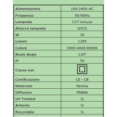 ELISA 800 PALETTO DA ESTERNI IP55 IN RESINA BIANCA,GRIGIA O NERA MADE IN ITALY FUMAGALLI DARK LIGHT - Cristalensi Shop Online