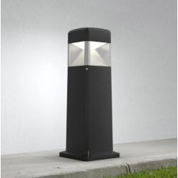 ELISA 500 PALETTO DA ESTERNI IP55 IN RESINA BIANCA,GRIGIA O NERA MADE IN ITALY FUMAGALLI DARK LIGHT - Cristalensi Shop Online 2