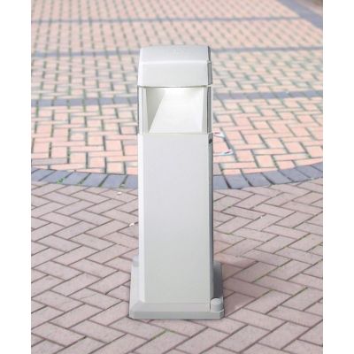 ELISA 500 PALETTO DA ESTERNI IP55 IN RESINA BIANCA,GRIGIA O NERA MADE IN ITALY FUMAGALLI DARK LIGHT - Cristalensi Shop Online