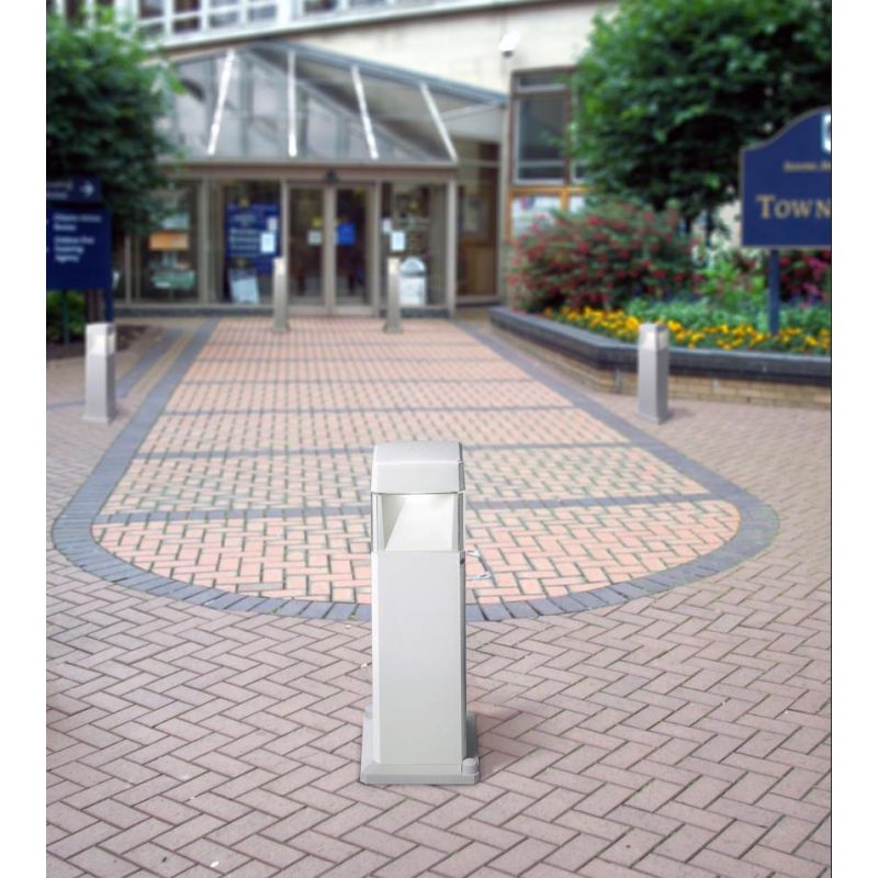 ELISA 500 PALETTO DA ESTERNI IP55 IN RESINA BIANCA,GRIGIA O NERA MADE IN ITALY FUMAGALLI DARK LIGHT - Cristalensi Shop Online