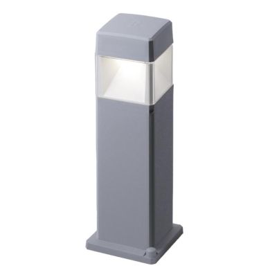 ELISA 500 PALETTO DA ESTERNI IP55 IN RESINA BIANCA,GRIGIA O NERA MADE IN ITALY FUMAGALLI DARK LIGHT - Cristalensi Shop Online