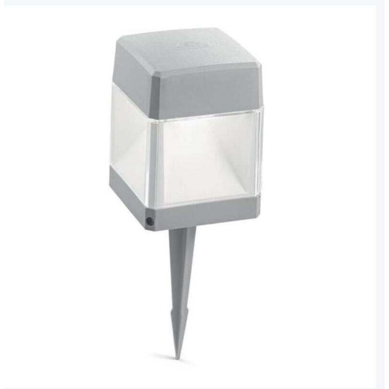 ELISA SPIKE PALETTO CUBO IP55 IN RESINA BIANCA,GRIGIA O NERA MADE IN ITALY FUMAGALLI DARK LIGHT - Cristalensi Shop Online