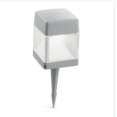 ELISA SPIKE PALETTO CUBO IP55 IN RESINA BIANCA,GRIGIA O NERA MADE IN ITALY FUMAGALLI DARK LIGHT - Cristalensi Shop Online