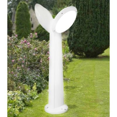 GABRI REMI MADDI PALO DA GIARDINO A 2 LUCI IN RESINA IP66 3 COLORI ALTEZZA CM 100 MADE IN ITALY FUMAGALLI DARK LIGHT - Cristalen